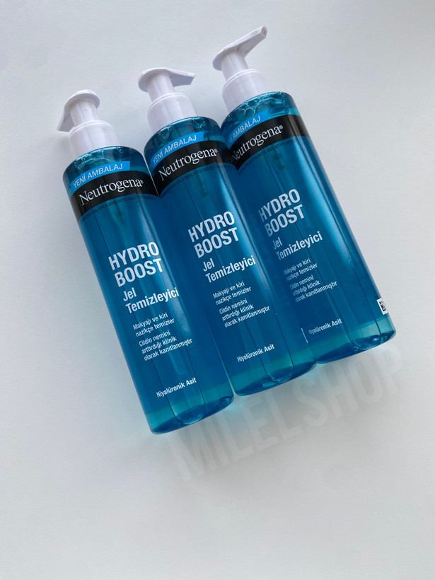 ژل شست و شوی صورت نوتروژینا مدل Hydro Boost مناسب انوع پوست حجم 200 میل