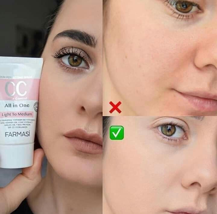 سی سی کرم فارماسی حجم 50 میل مناسب انواع پوست