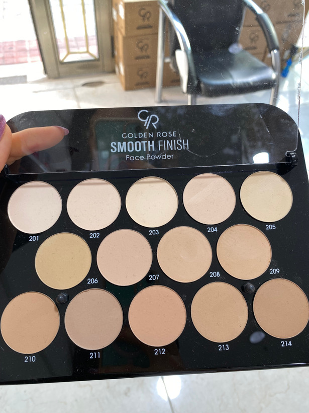 پنکیک گلدن رز Golden Rose مدل Smooth finish