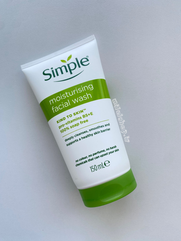 ژل شستشوی صورت سیمپل مدل Moisturizing حجم 150 میلی لیتر