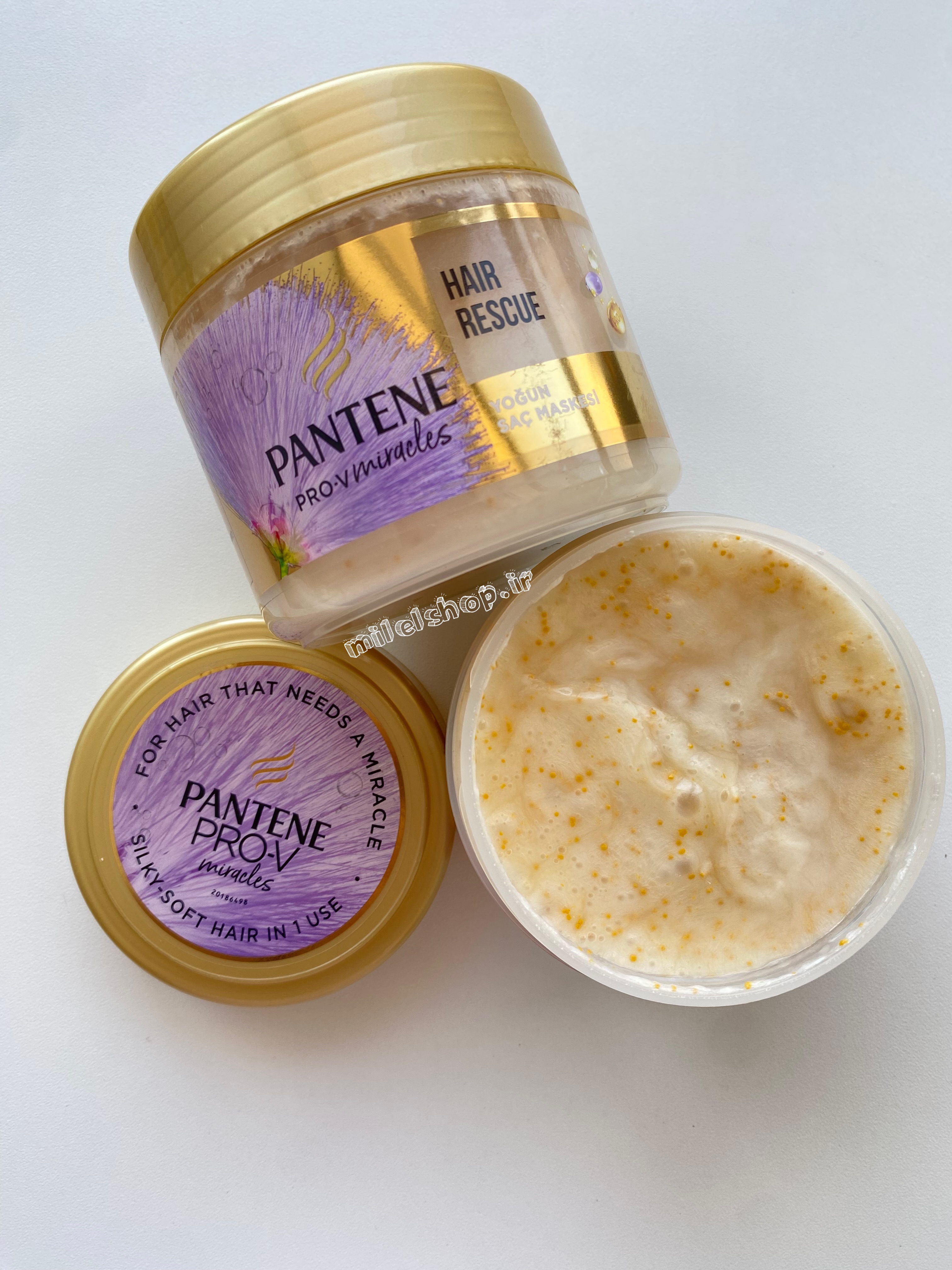 ماسک مو ترمیم‌کننده پنتن پرو وی میراکلز Hair Rescue حجم 300 میل