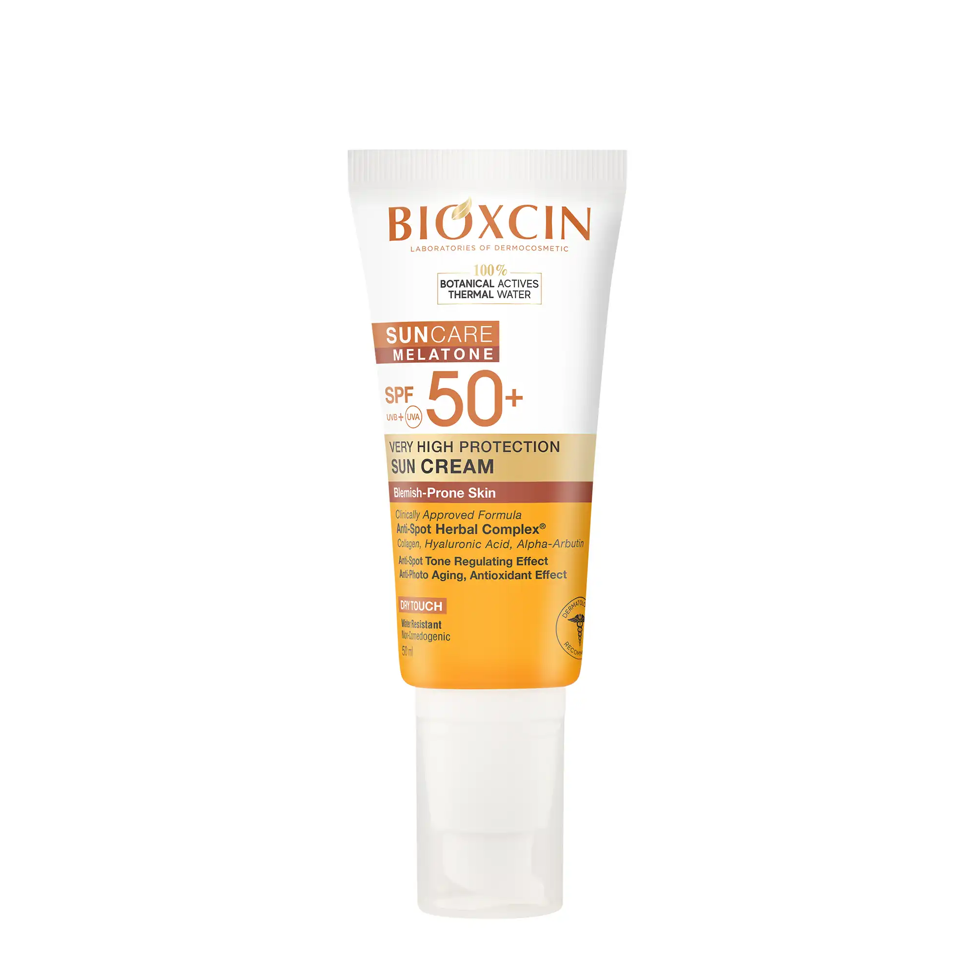 ضد آفتاب بی‌رنگ  ضدلک بیوکسین مدل Blemish Prone Skin SPF 50+ حجم 50 میلی‌لیتر
