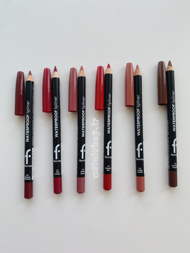 مداد لب ضدآب فلورمار Flormar Waterproof Lipliner | ماندگاری بالا و بدون پخش شدن