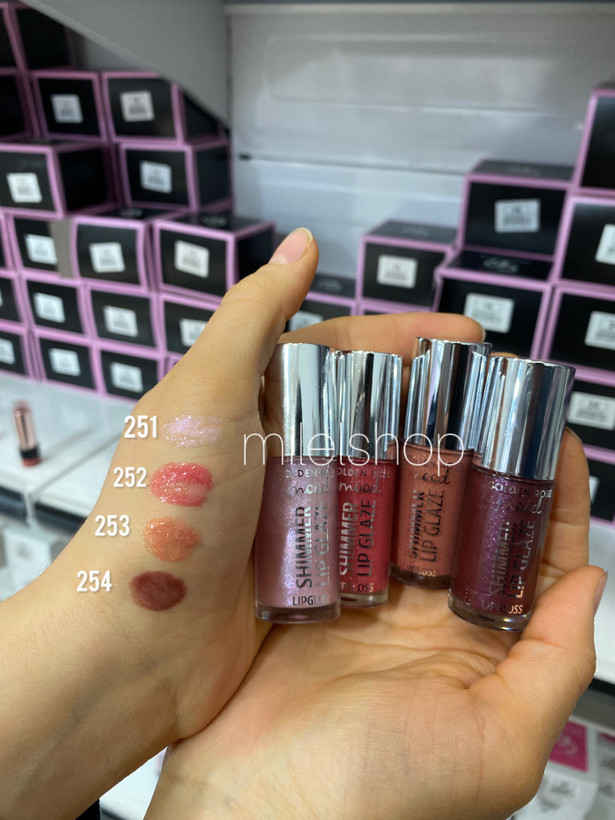 لیپ گلاس شایندار گلدن رز مدل Mood Shimmer Lip Glaze