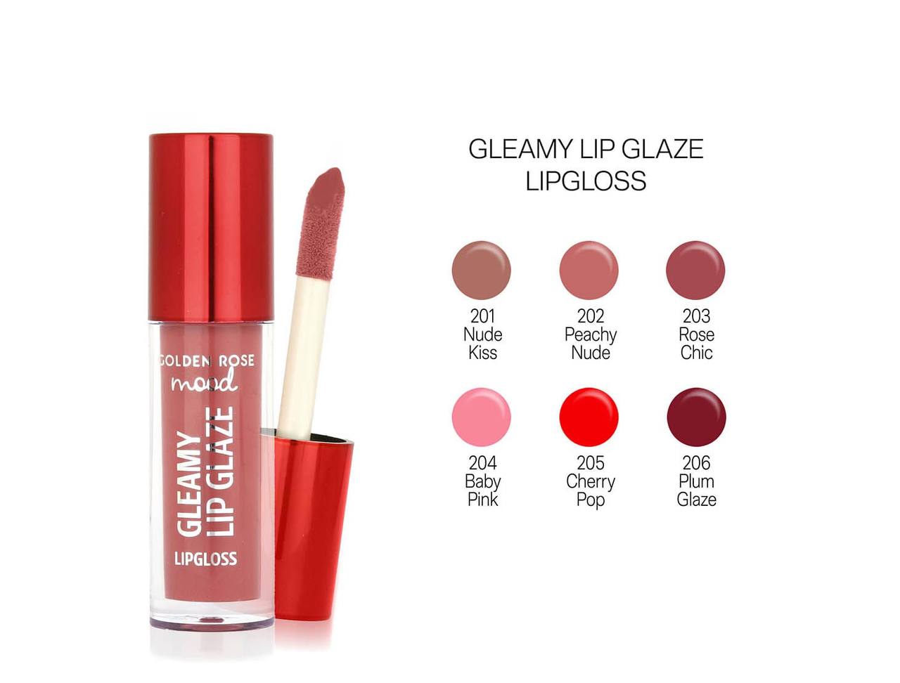لیپ گلاس گلدن رز مدل Mood Gleamy Lip Glaze