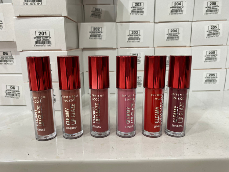 لیپ گلاس گلدن رز مدل Mood Gleamy Lip Glaze