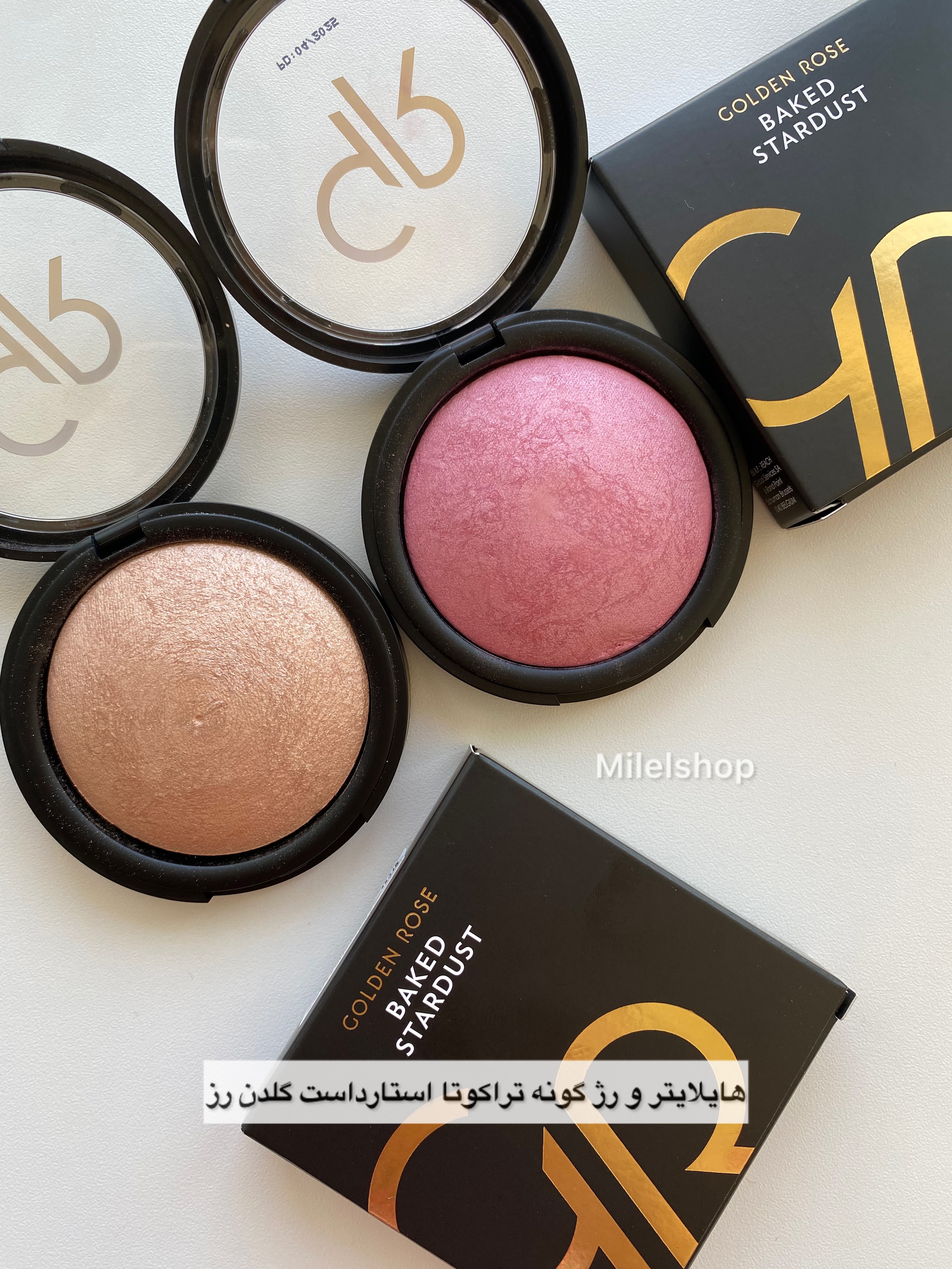 رژ گونه تراکوتا استارداست گلدن رز | Golden Rose Stardust Terracotta Blush