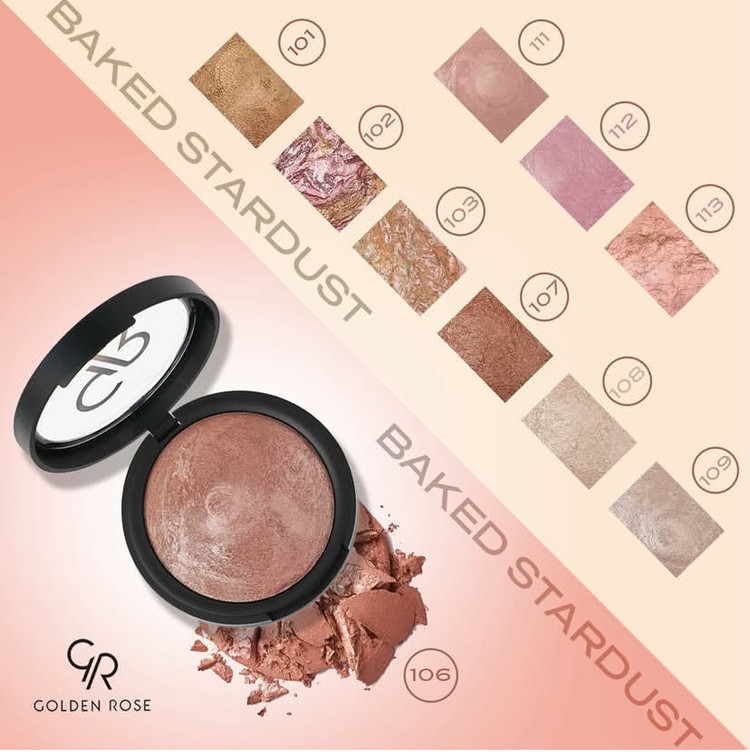 رژ گونه تراکوتا استارداست گلدن رز | Golden Rose Stardust Terracotta Blush