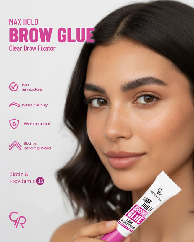 چسب ابرو مکس هولد گلدن رز | Golden Rose Max Hold Brow Glue