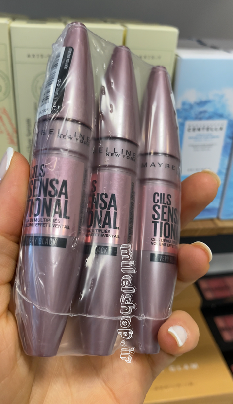 ریمل میبلین لش سنسیشنال (Lash Sensational) فول فن افکت Very Black – مشکی بسیار عمیق