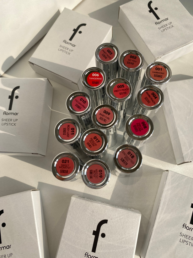رژ لب شییرآپ فلورمار | Flormar Sheer Up Lipstick