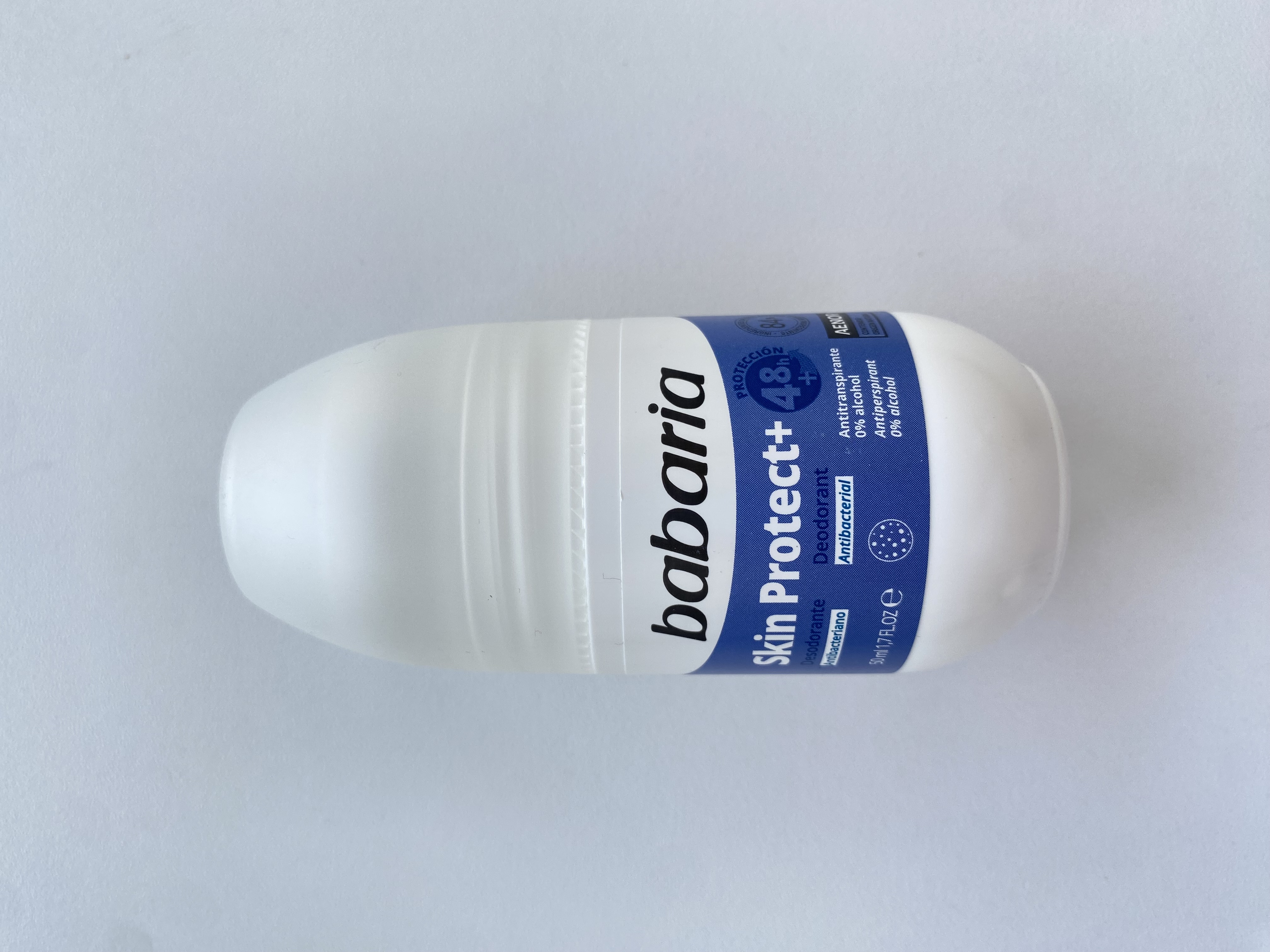 مام رول ضد تعریق 48 ساعته باباریا babaria مدل اسکین پروتکت Skin Protect حجم 50 میل