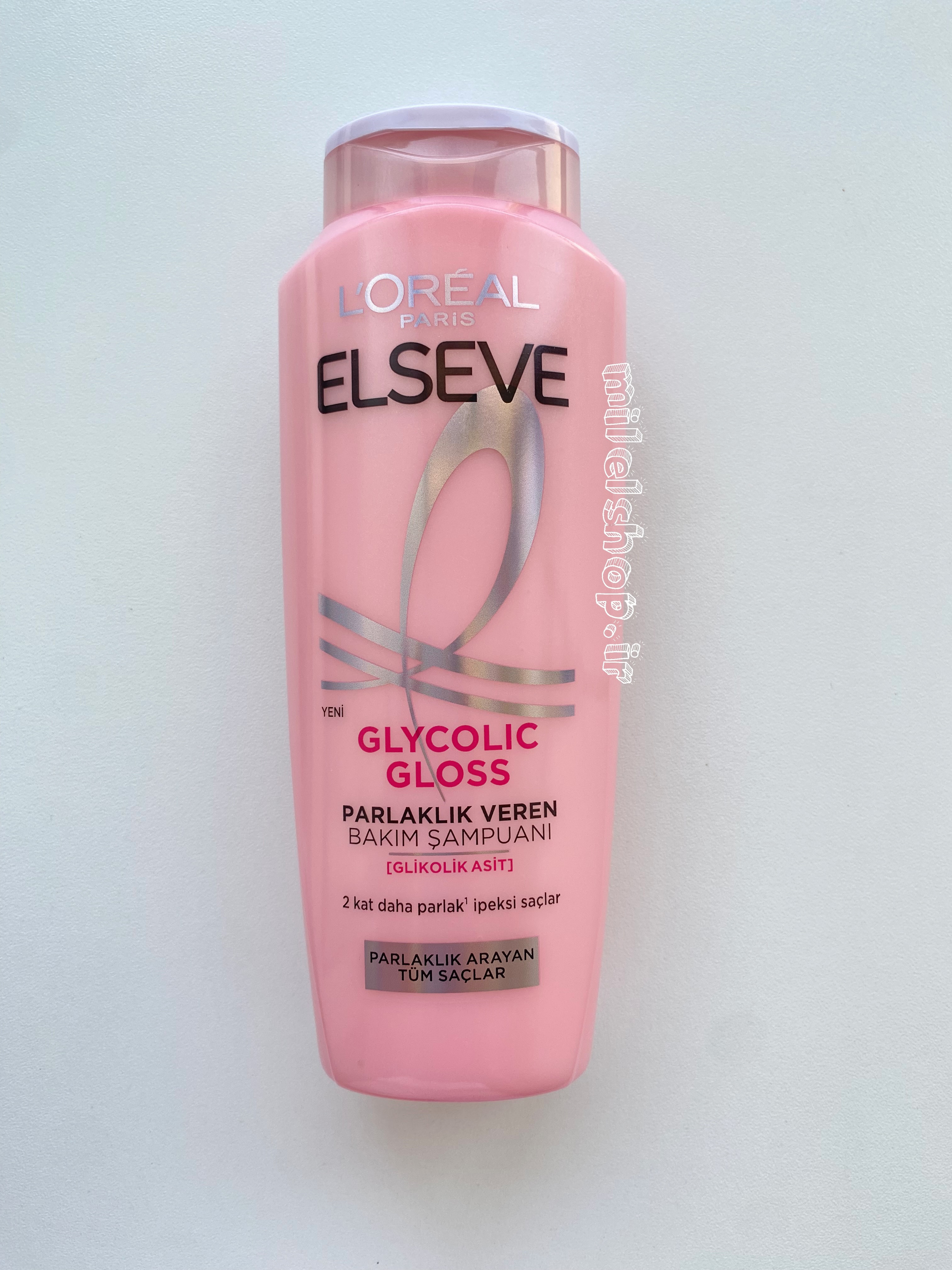 شامپو لورآل السیو Glycolic Gloss حجم ۳۰۰ میل | براق‌کننده و صاف‌کننده مو