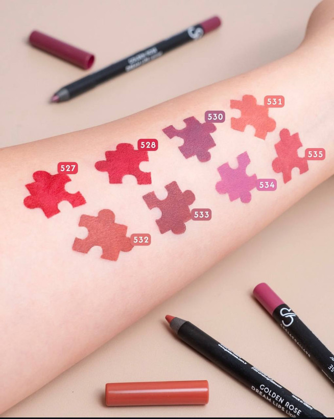 مدادلب دریم گلدن رزgolden rose dream lips lipliner