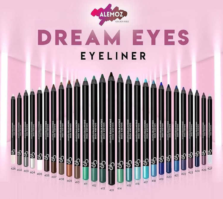 مدادچشم دریم گلدن رزgolden rose dream eyes eyeliner